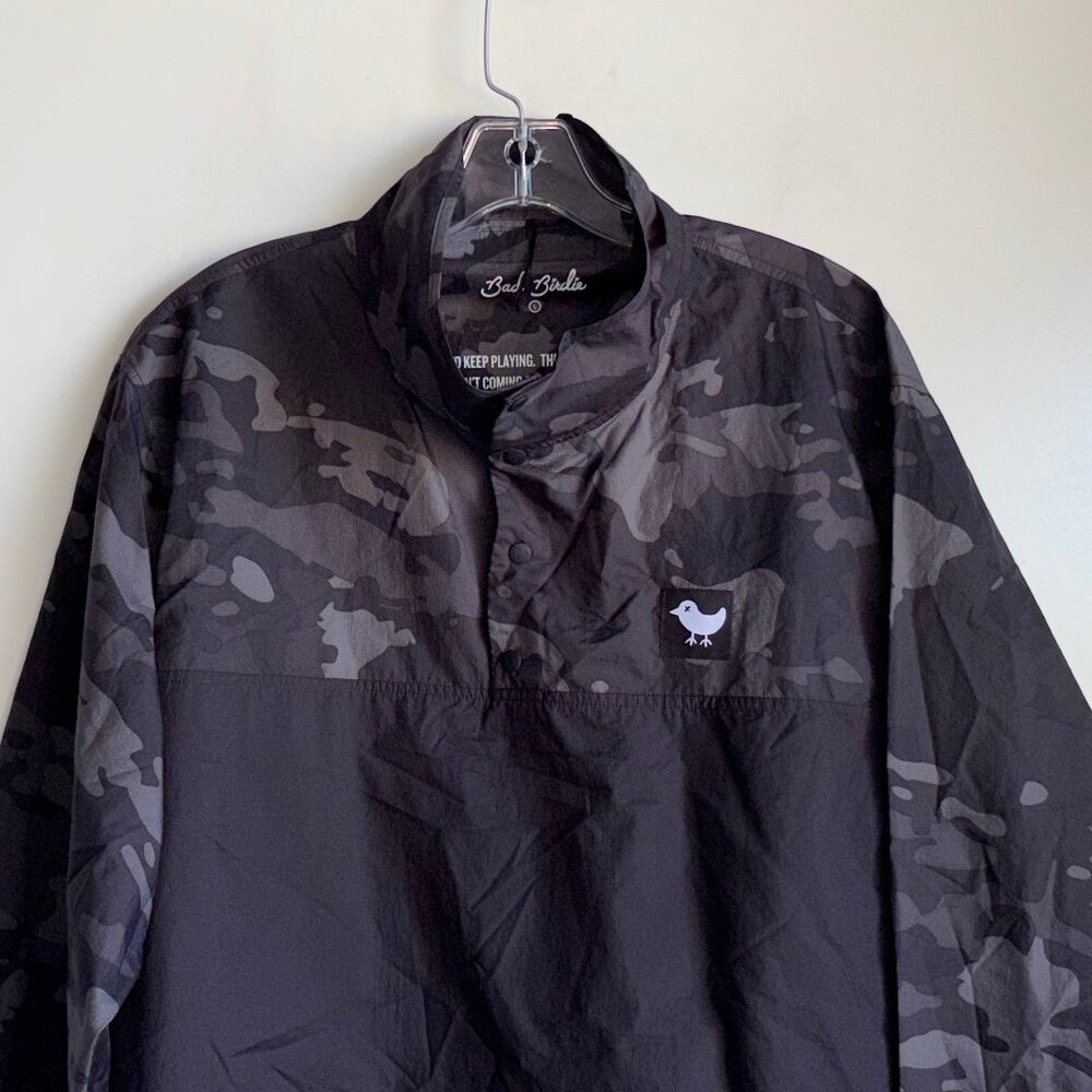 NEW Bad Birdie Camo Windbreaker Jacket Size Large - Picture 5 of 11